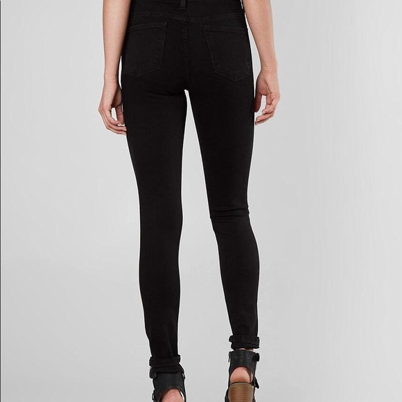 BUCKLE FLYING MONKEY black mid-rise skinny jeans - Picture 4 of 8